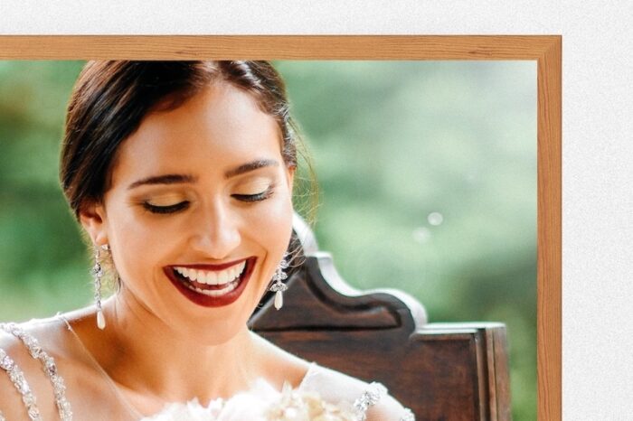 White Dress Frame - obrazek 2