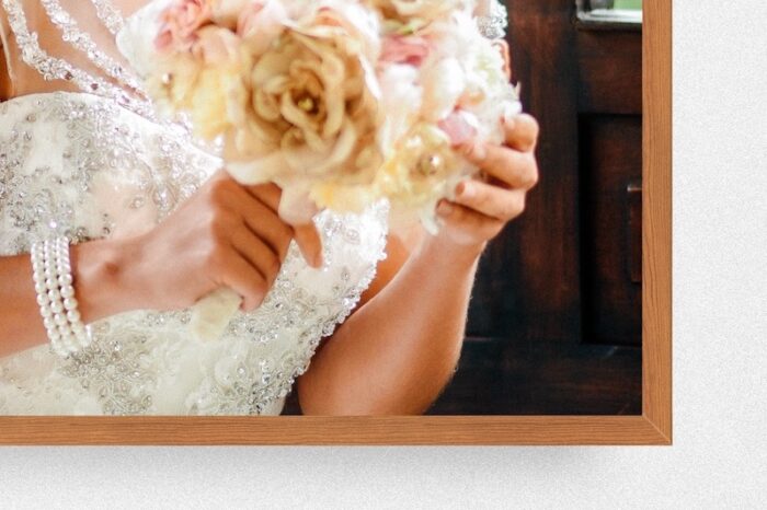 White Dress Frame - obrazek 3